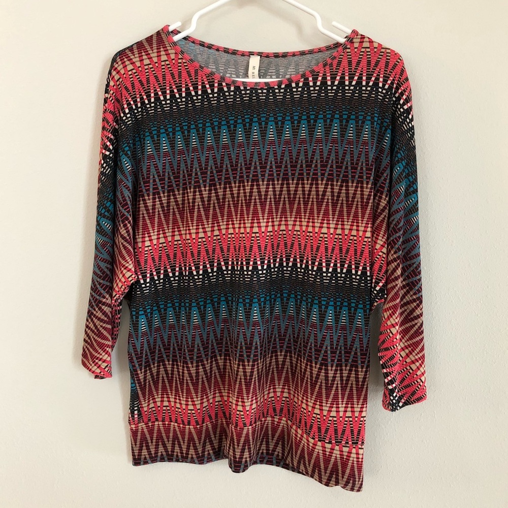 My Beloved Aztec Print Top